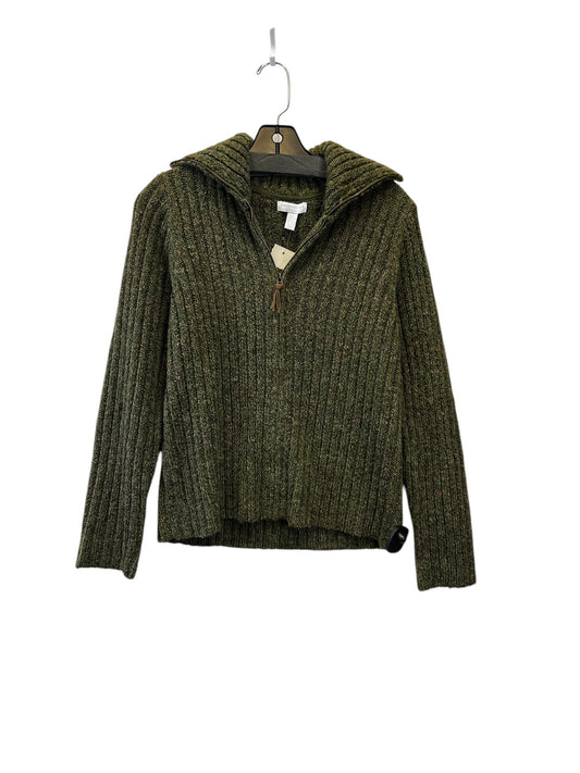 Sweater By Charter Club In Green, Size: L