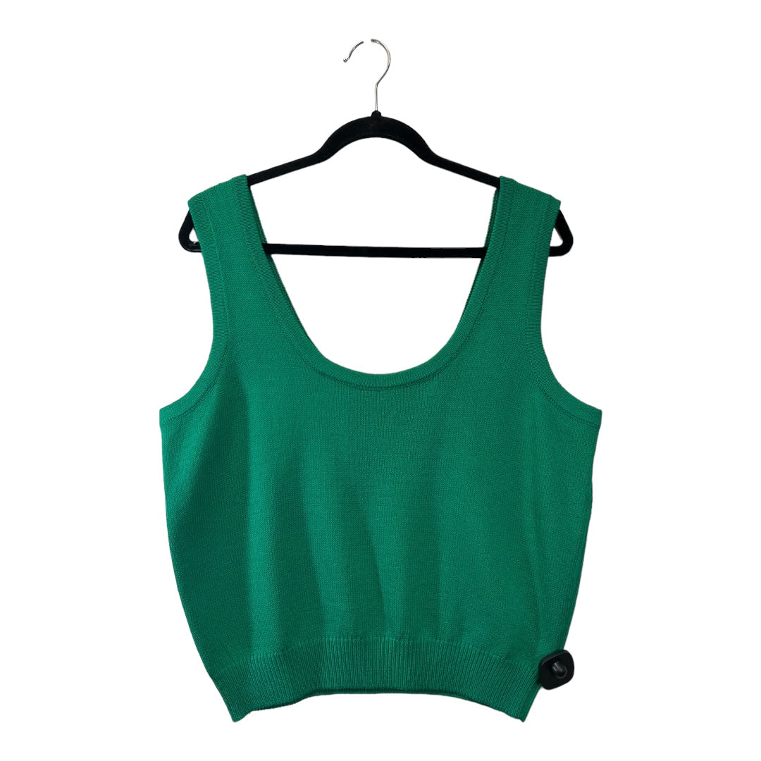 Top Sleeveless Designer By St John Collection  Size: L