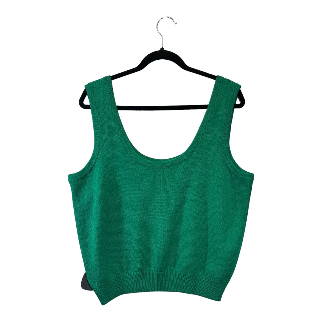 Top Sleeveless Designer By St John Collection  Size: L