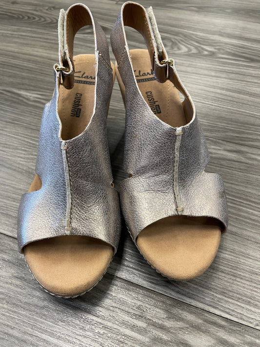 Shoes Heels Wedge By Clarks  Size: 5.5