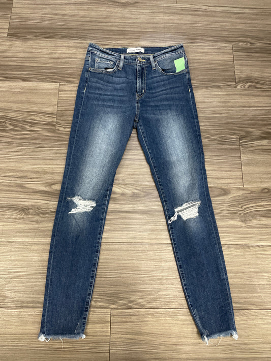 Jeans Cropped By Flying Monkey In Blue, Size: 4