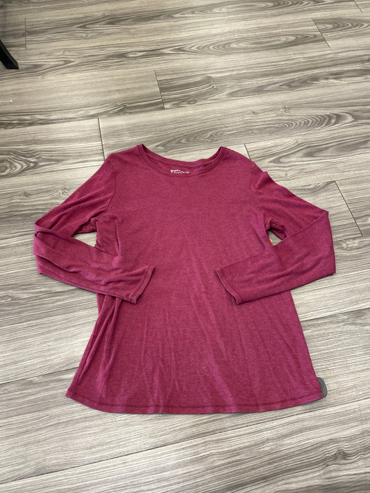 Maternity Top Long Sleeve By Motherhood  Size: Xl