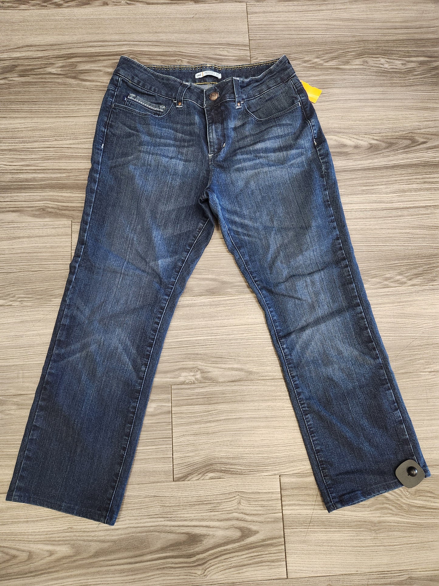 Blue Jeans Straight Lee, Size 14