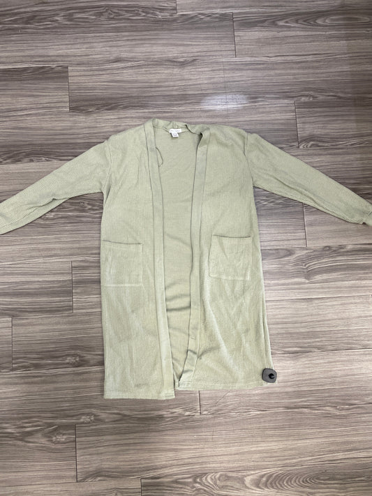 Green Cardigan Clothes Mentor, Size S