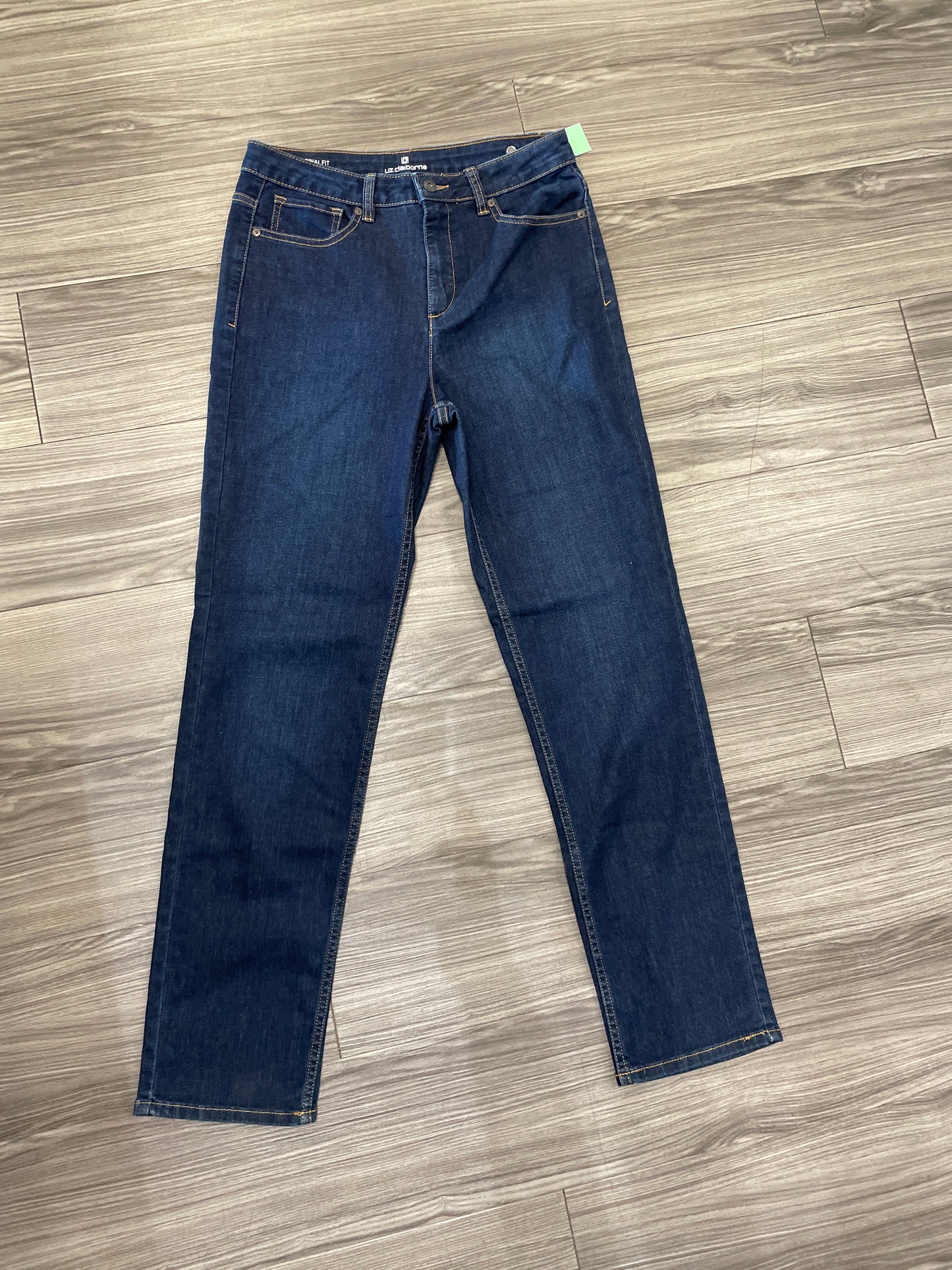 Blue Jeans Straight Liz Claiborne, Size 6