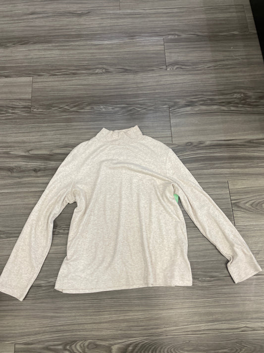 Grey Top Long Sleeve Croft And Barrow, Size Xl