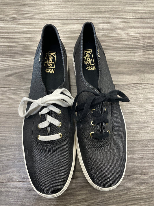 Shoes Sneakers By Keds In Black & White, Size: 9.5