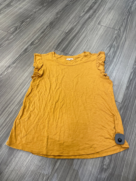 Top Short Sleeve By Maurices In Orange, Size: Xl