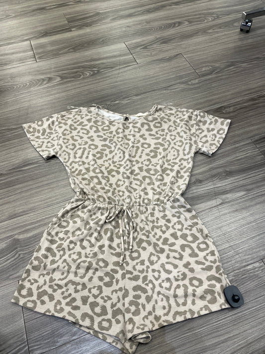 Romper By Altard State In Animal Print, Size: S