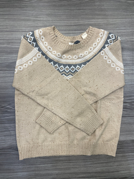 Sweater By Weatherproof In Beige, Size: M