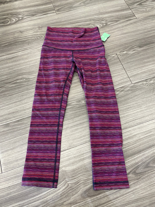 Pink Athletic Leggings Lululemon, Size S