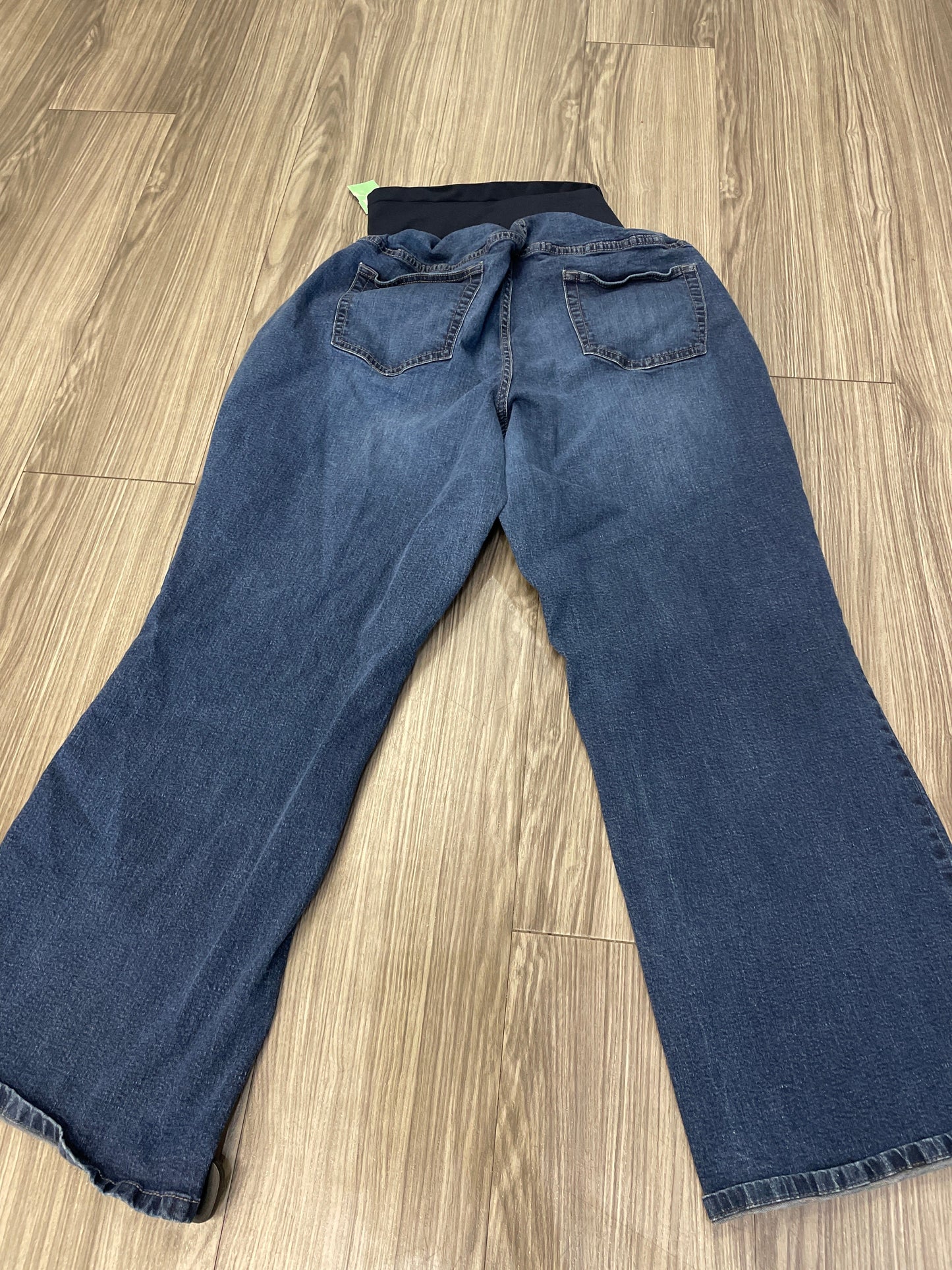 Blue Jeans Flared Indigo Blue, Size 3x