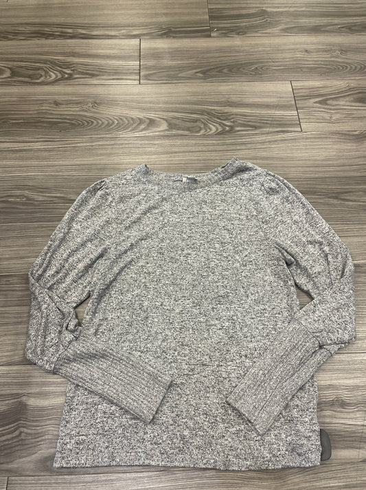 Grey Top Long Sleeve A New Day, Size M