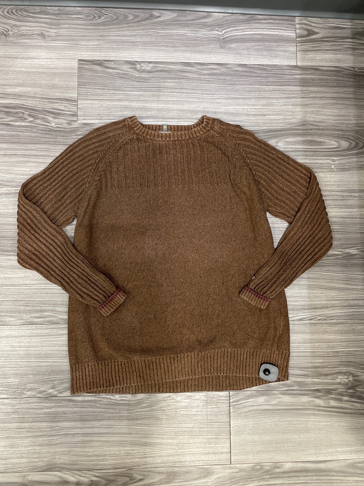 Sweater By Columbia In Brown, Size: Xl