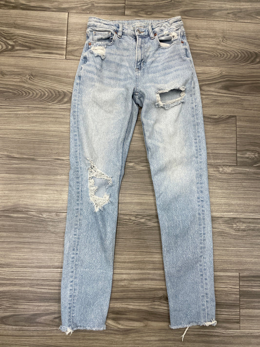 Jeans Boyfriend By American Eagle In Blue, Size: 2