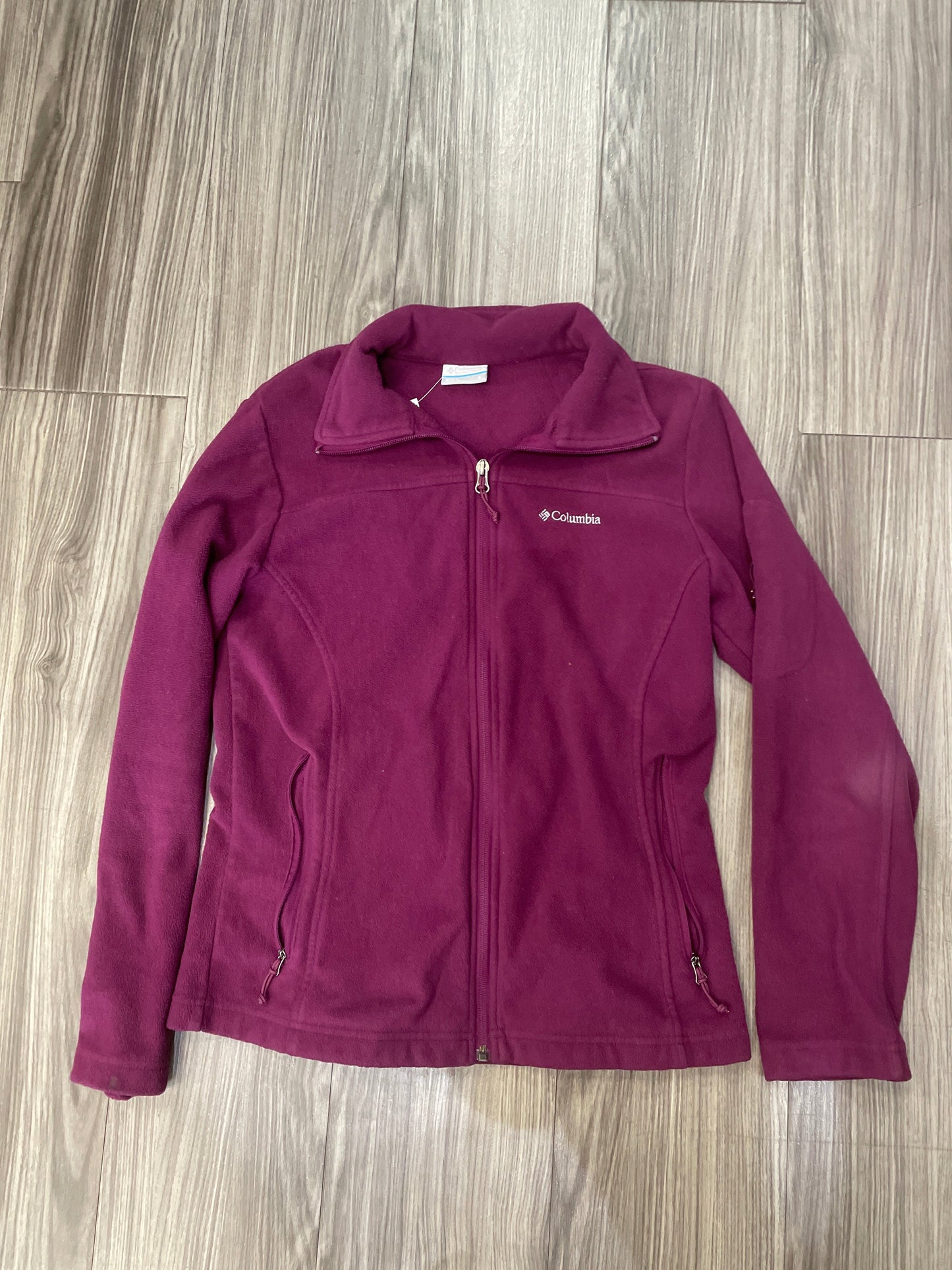 Jacket Fleece By Columbia In Purple, Size: S