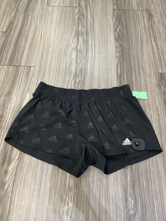 Black Athletic Shorts Adidas, Size M