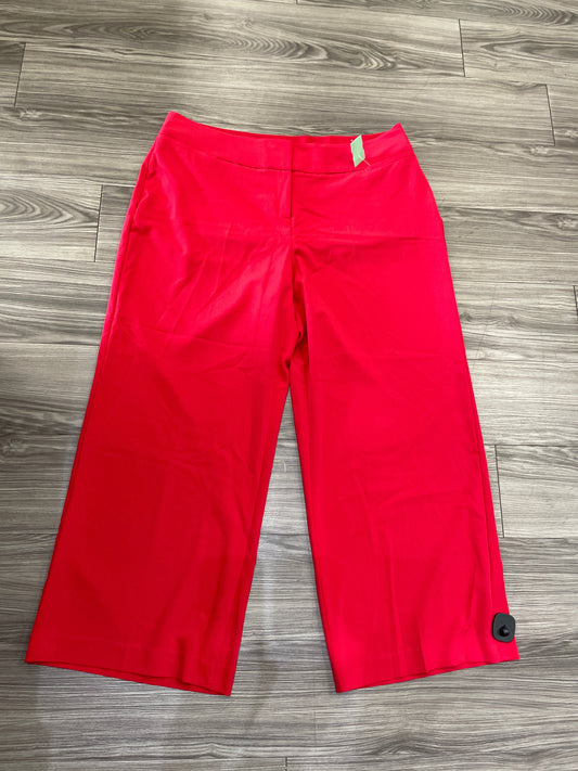 Red Pants Dress Lane Bryant, Size 20