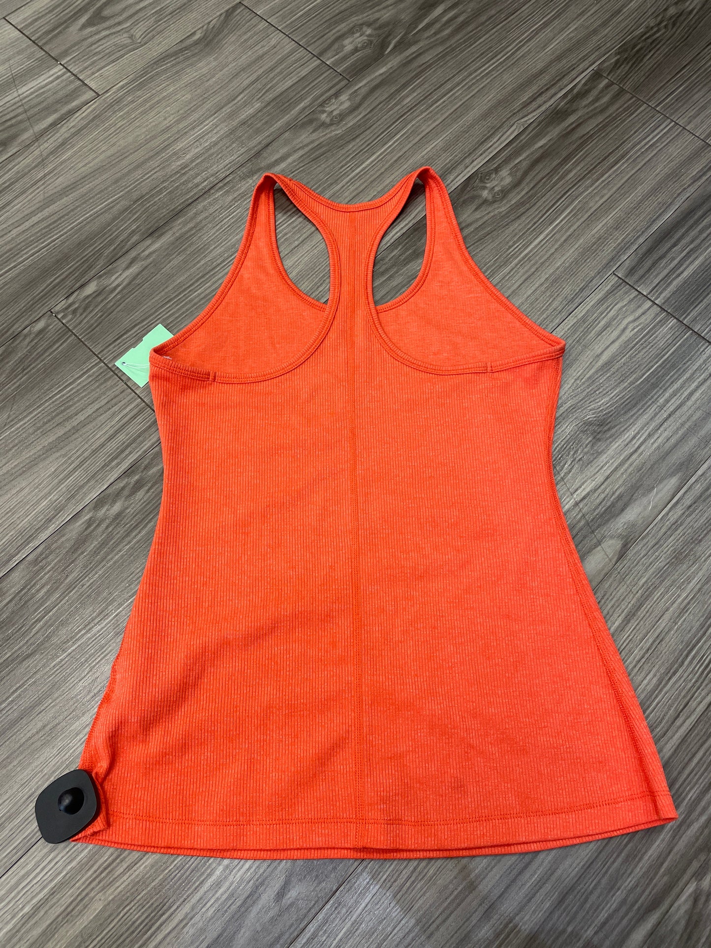 Athletic Tank Top By Nike In Orange, Size: M