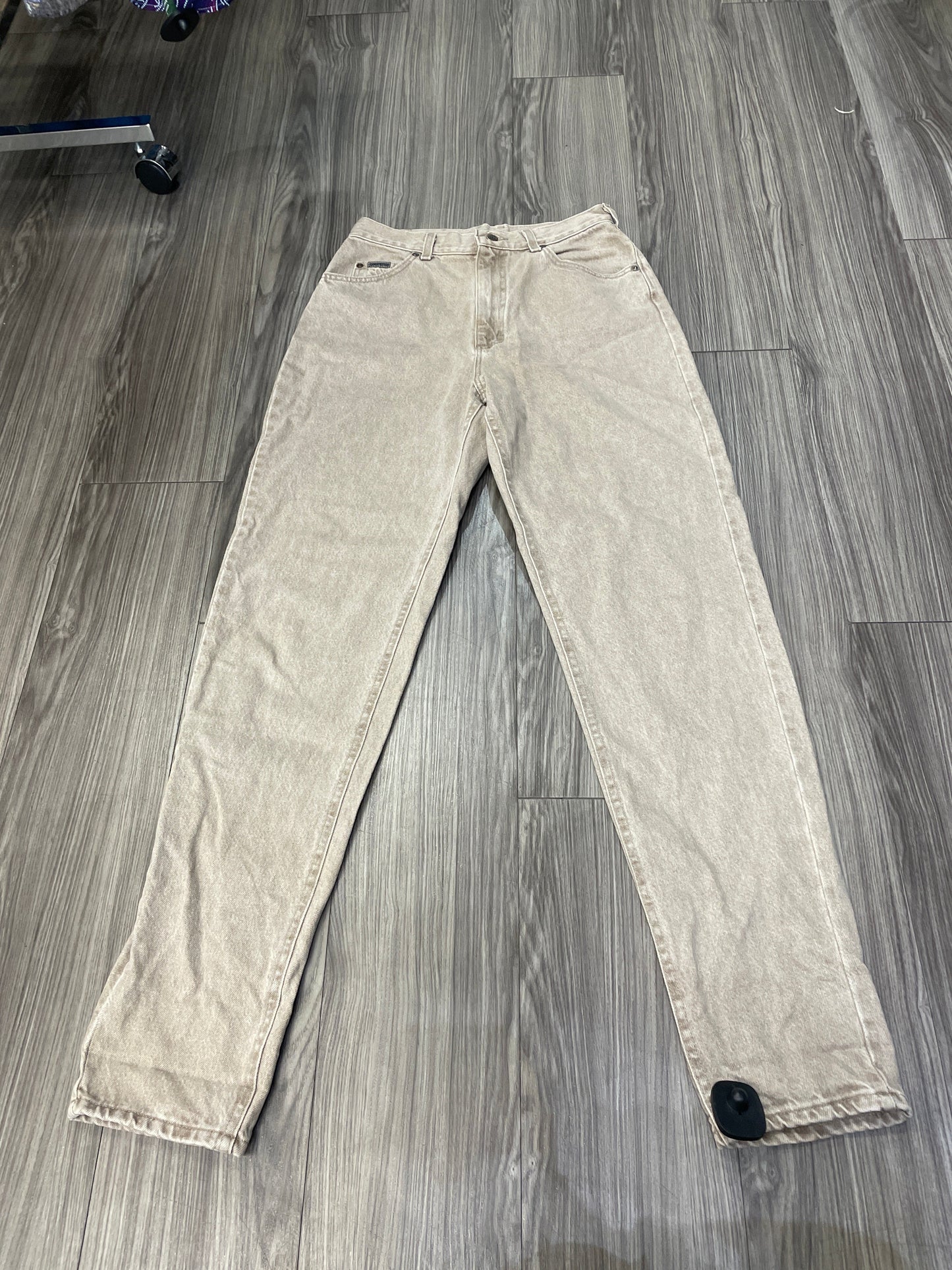 Jeans Straight By Lee In Tan, Size: 12