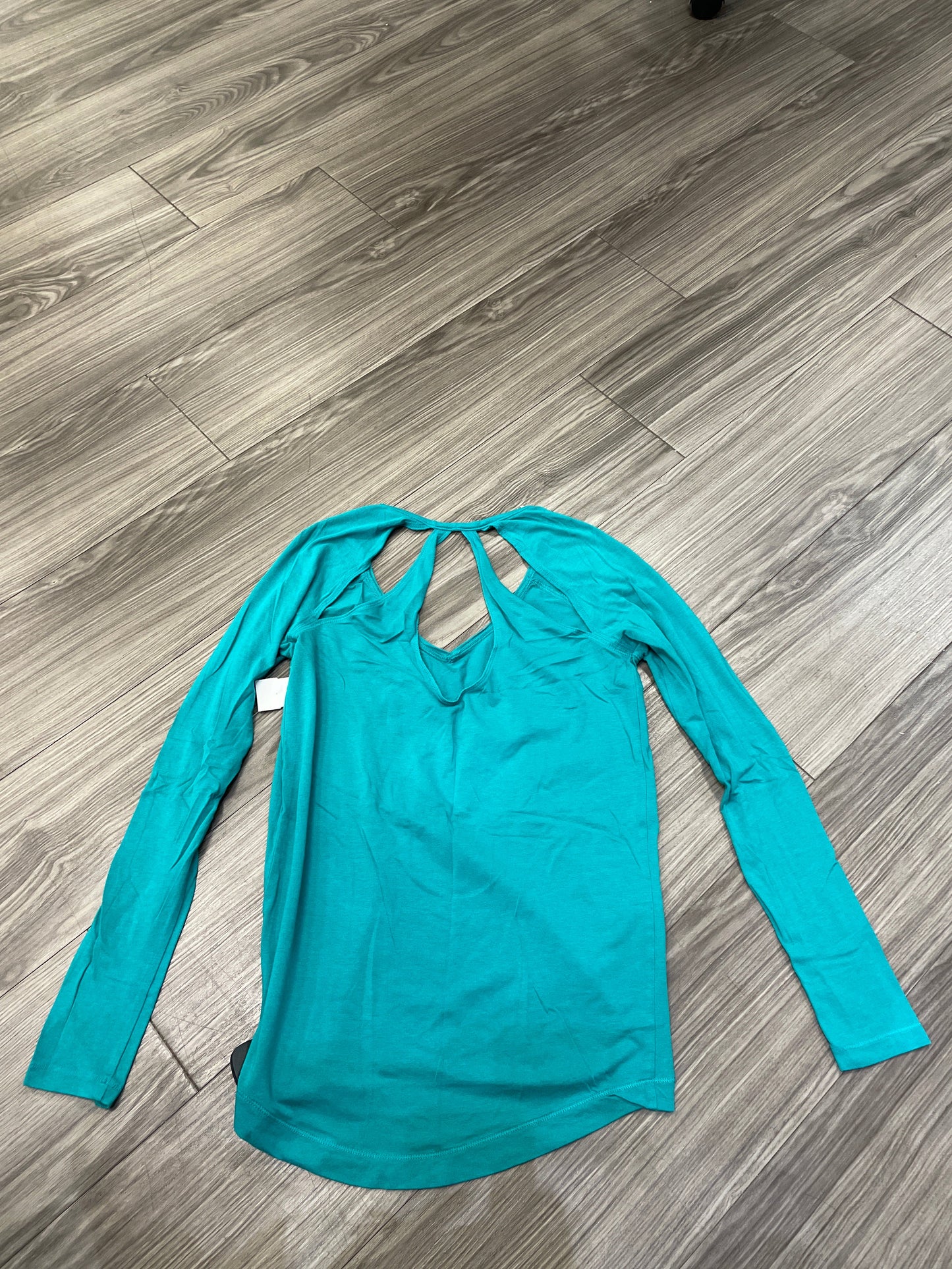 Top Long Sleeve By Calia In Teal, Size: S