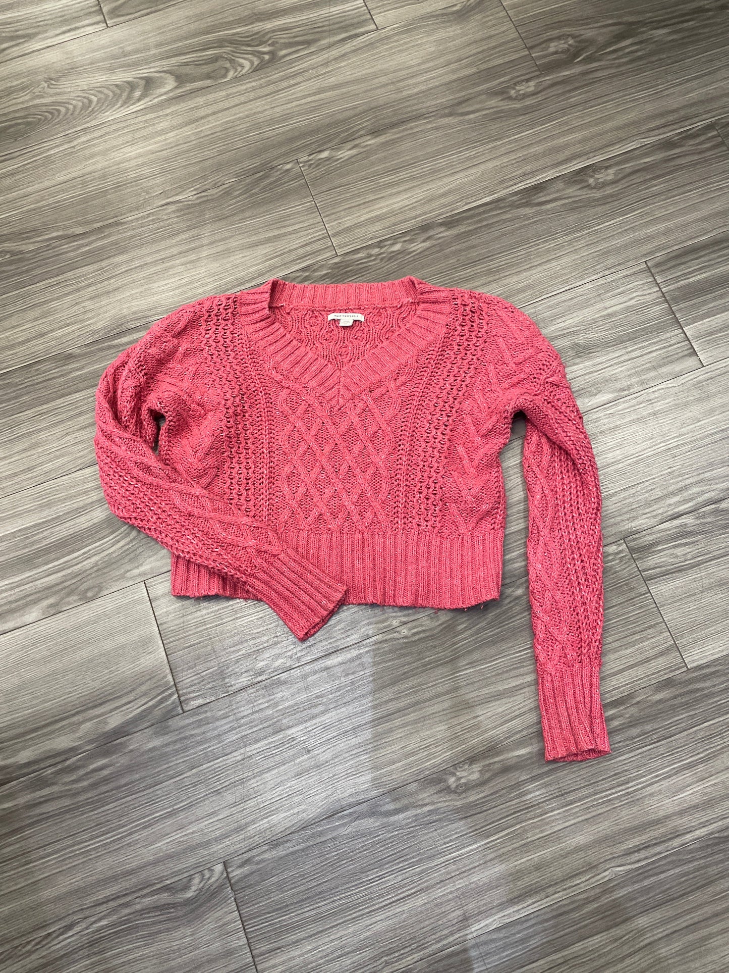 Sweater By American Eagle In Pink, Size: S