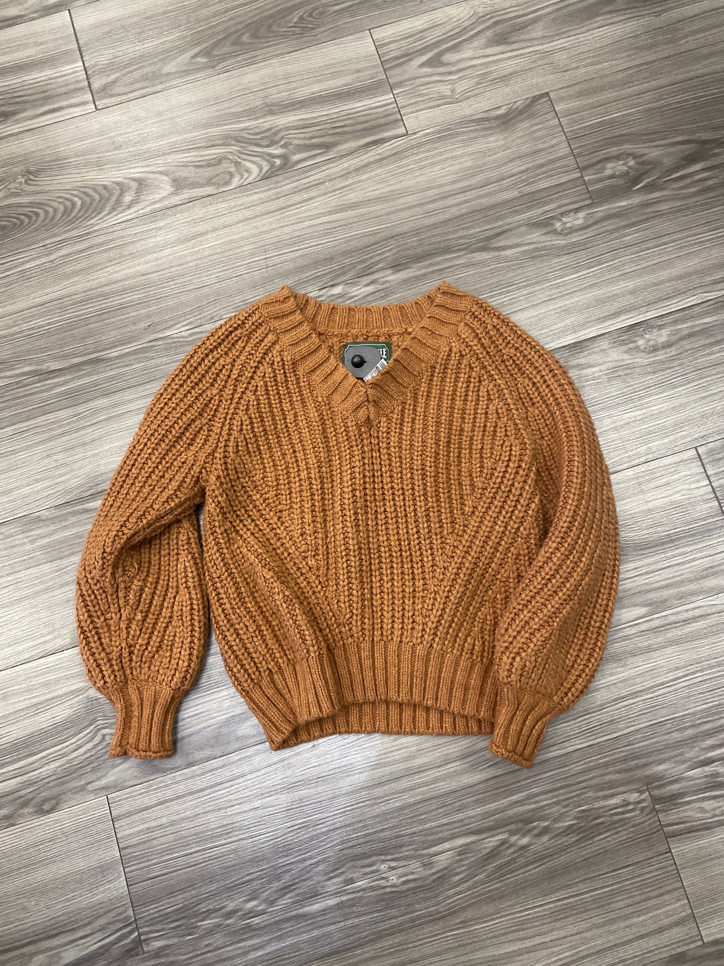 Sweater By American Eagle In Brown, Size: Xs