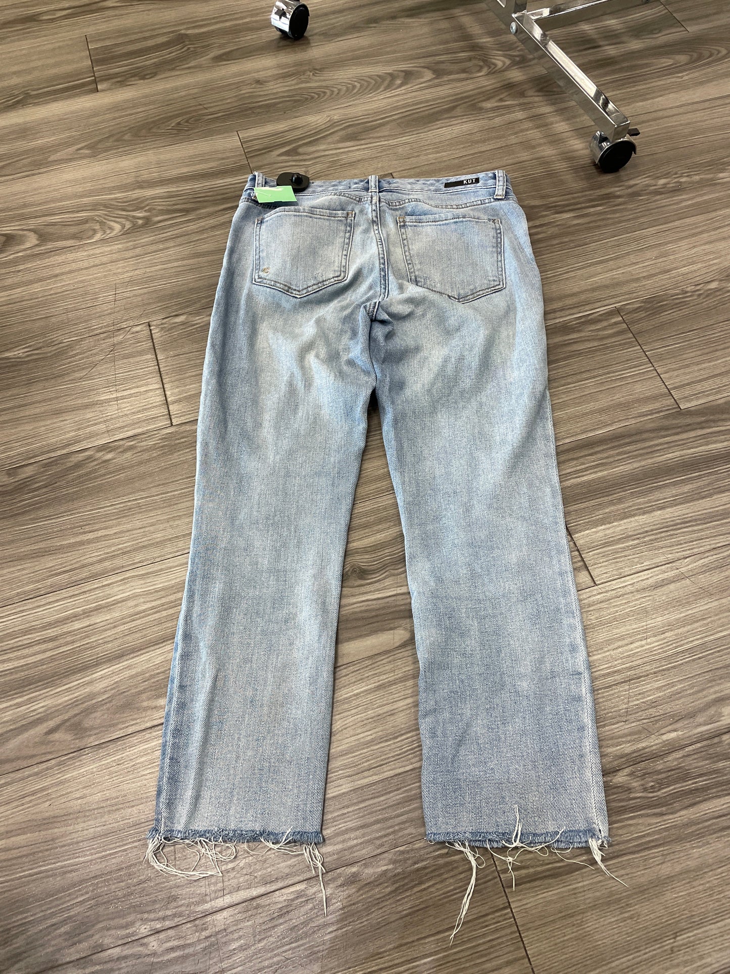 Blue Jeans Boyfriend Kut, Size 4