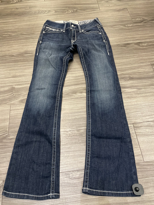 Jeans Boot Cut By Ariat In Blue, Size: 6