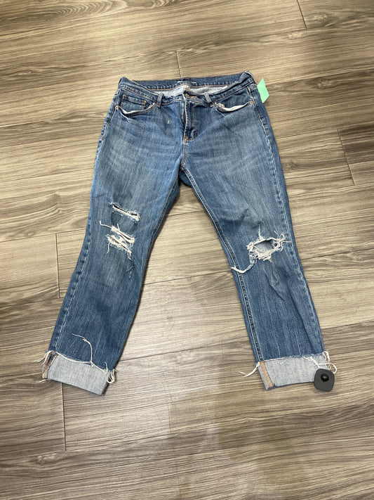 Jeans Boyfriend By Old Navy In Blue, Size: 10