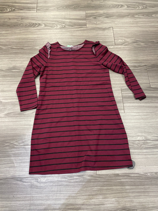 Dress Casual Midi By Old Navy In Maroon, Size: L