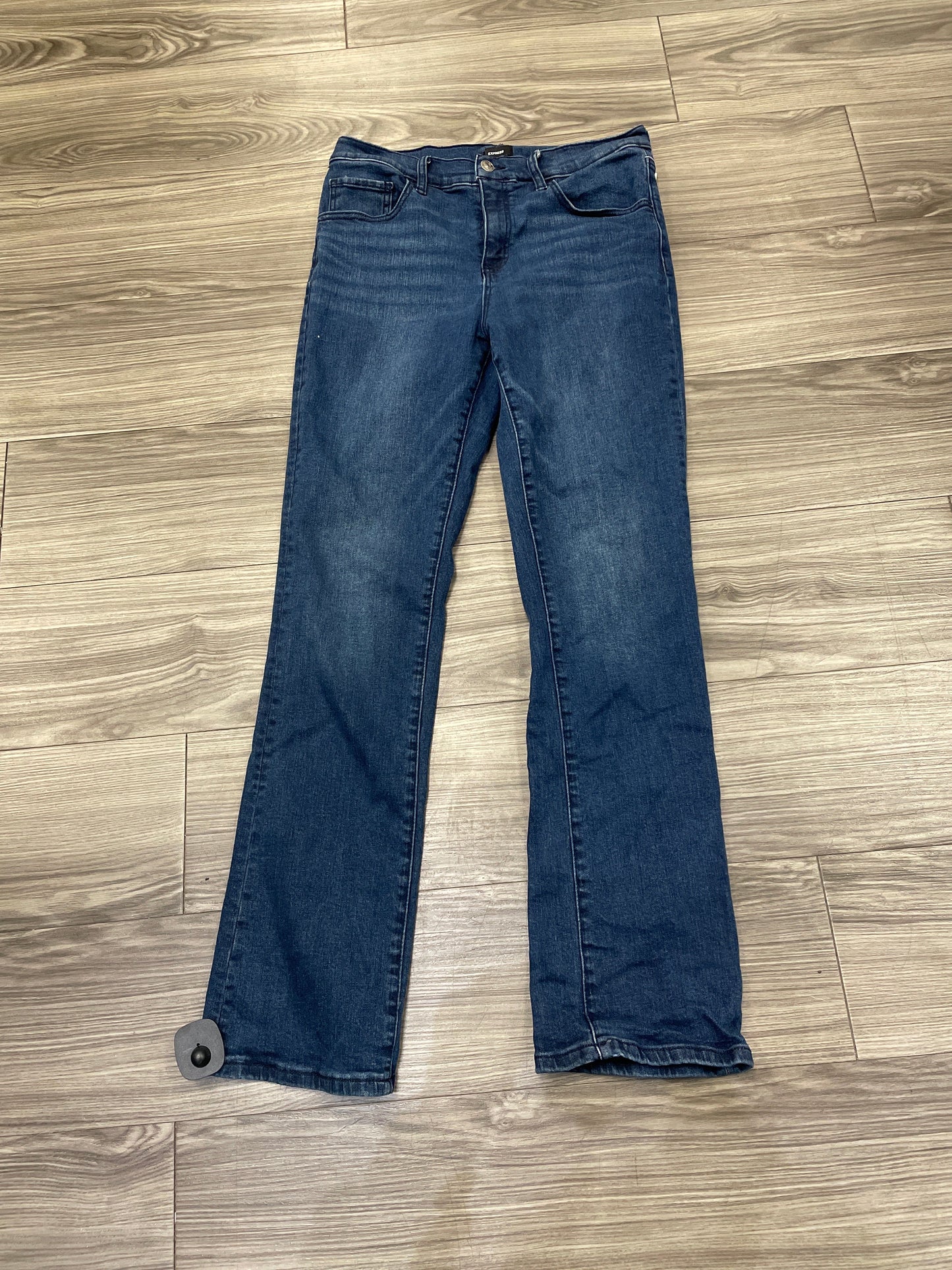 Jeans Flared By Express In Blue, Size: 12