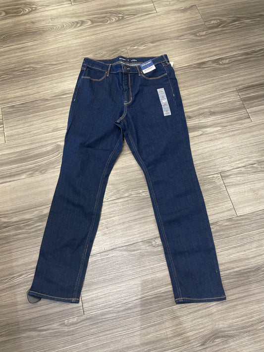 Jeans Straight By Old Navy In Blue, Size: 12