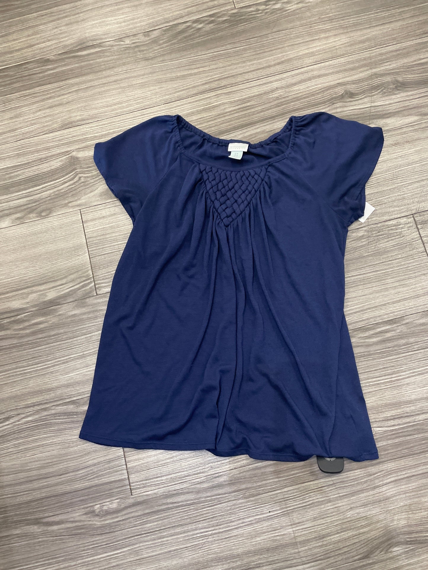 Maternity Top Short Sleeve By Motherhood, Size: M