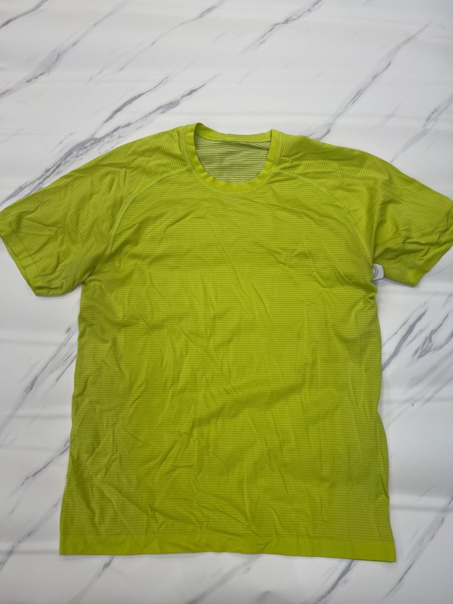 Athletic Top Short Sleeve By Lululemon  Size: L