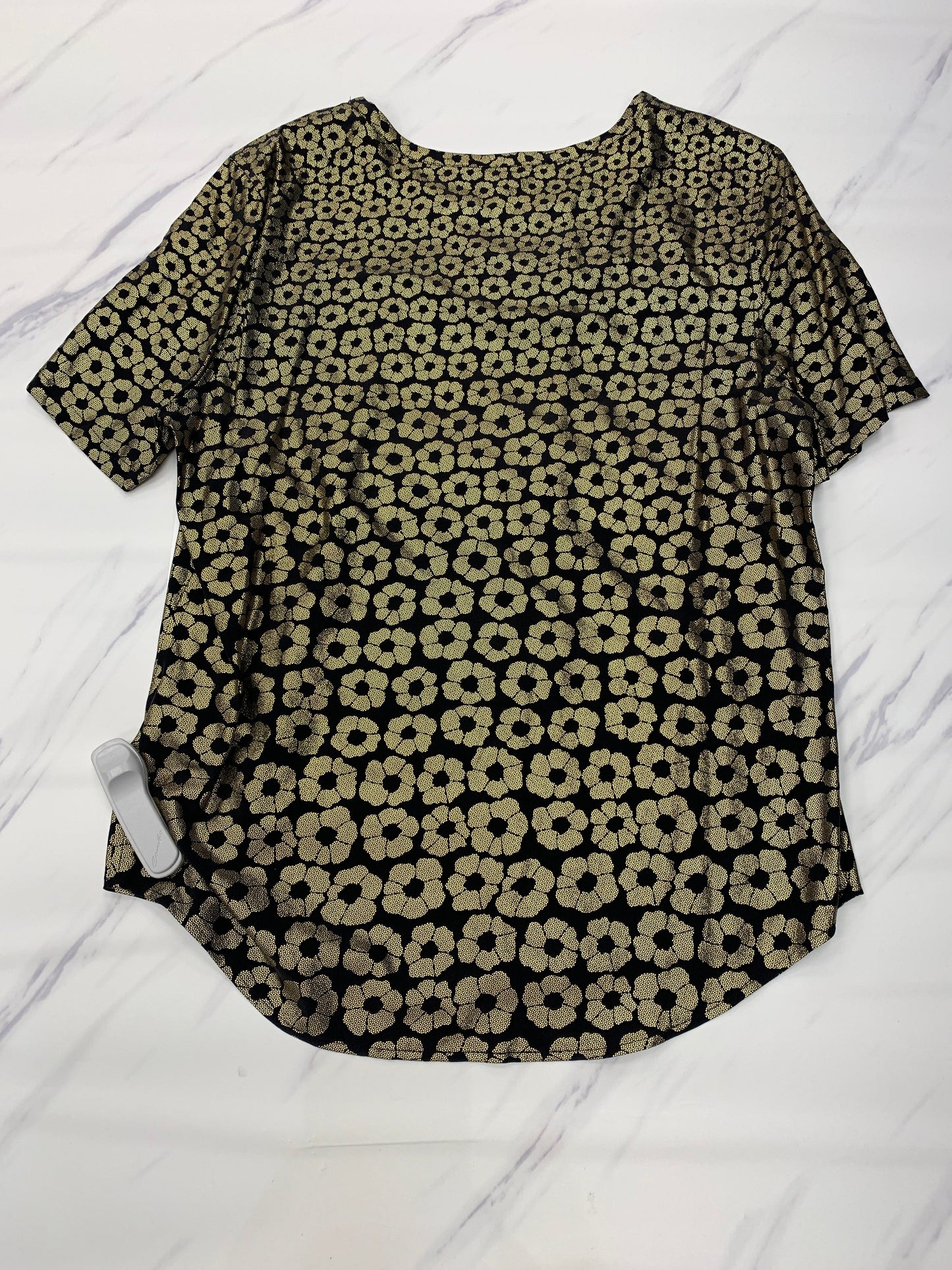 Gold Top Short Sleeve Designer Equipment, Size M