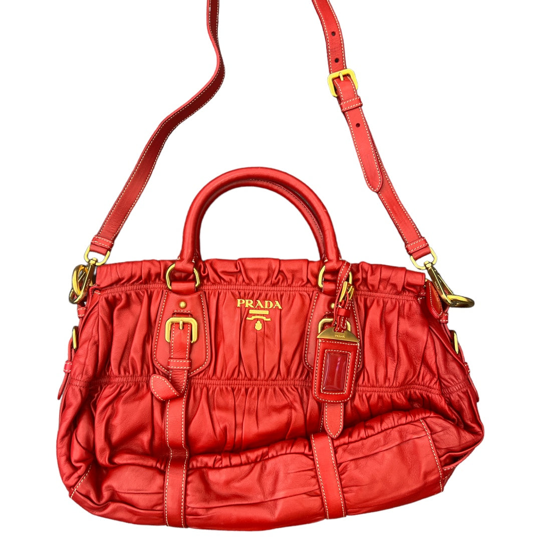 Handbag Luxury Designer Prada, Size Medium