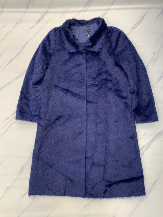 Coat Designer By Eileen Fisher In Blue, Size: S