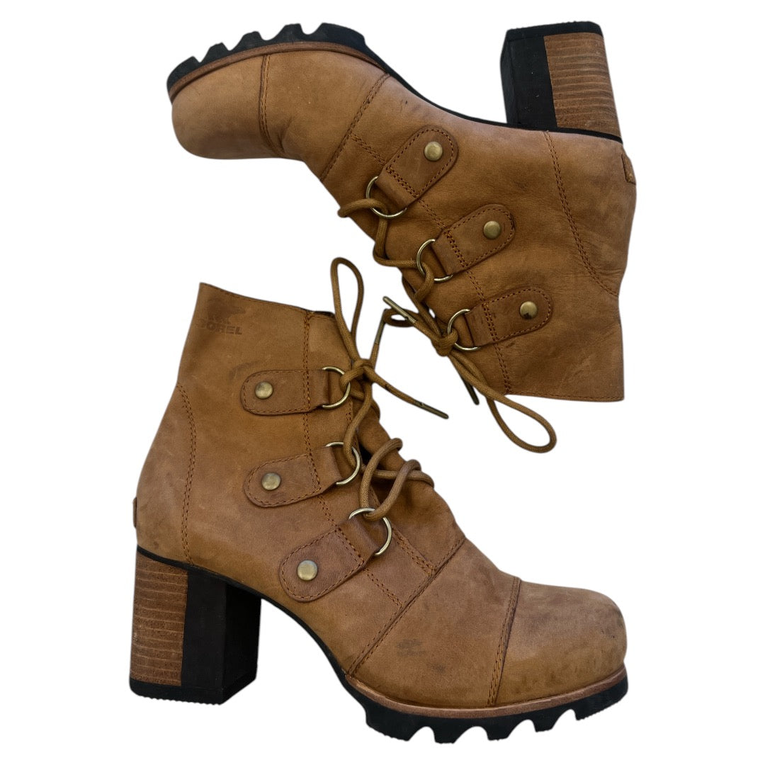 Boots Combat By Sorel In Brown, Size: 8