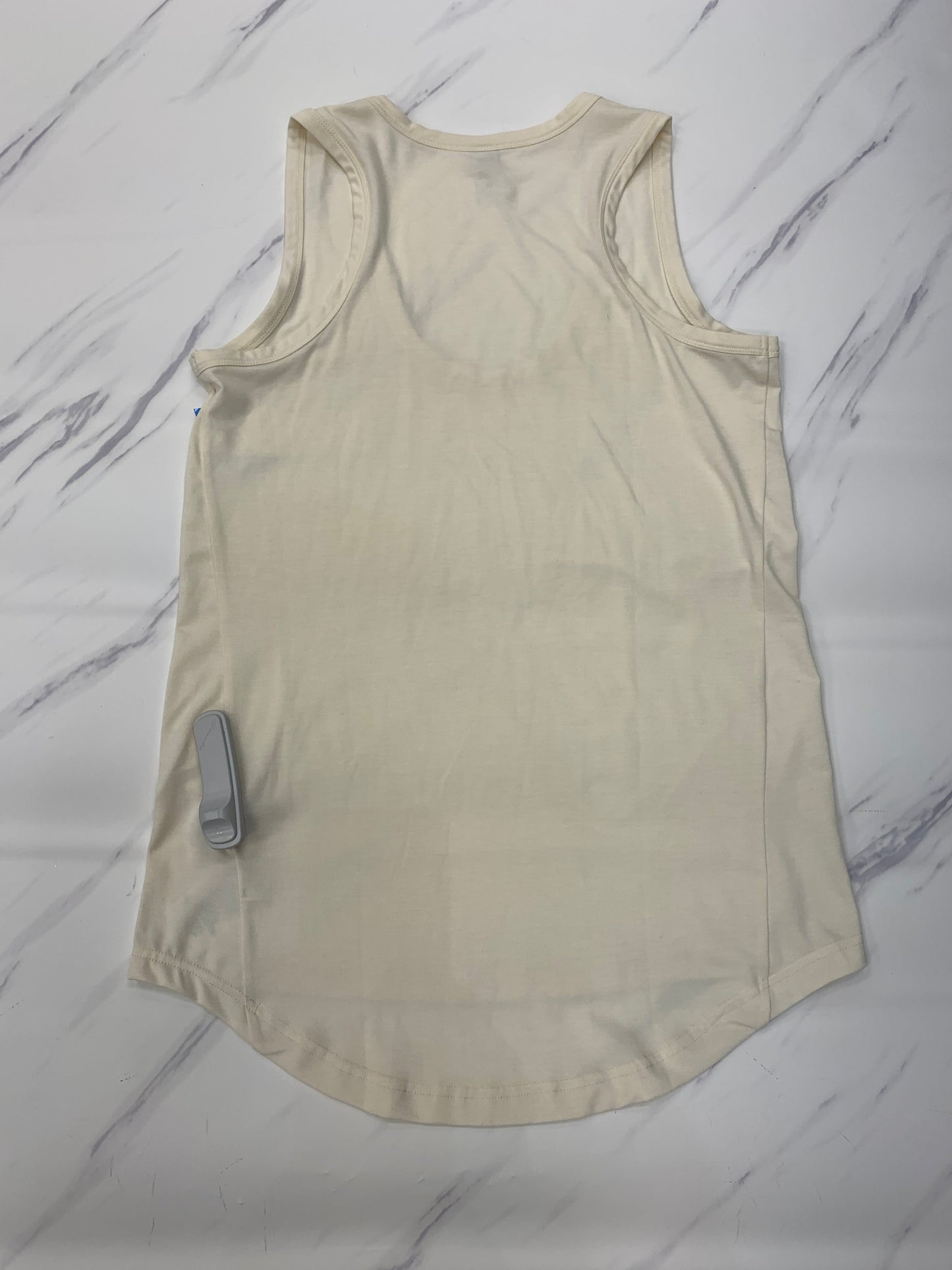 Athletic Tank Top By Varley In Cream, Size: Xs