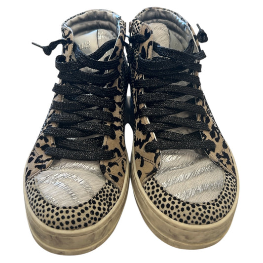 Shoes Sneakers By P448 In Animal Print, Size: 8