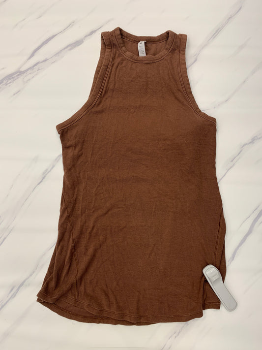 Brown Athletic Tank Top Lululemon, Size 10