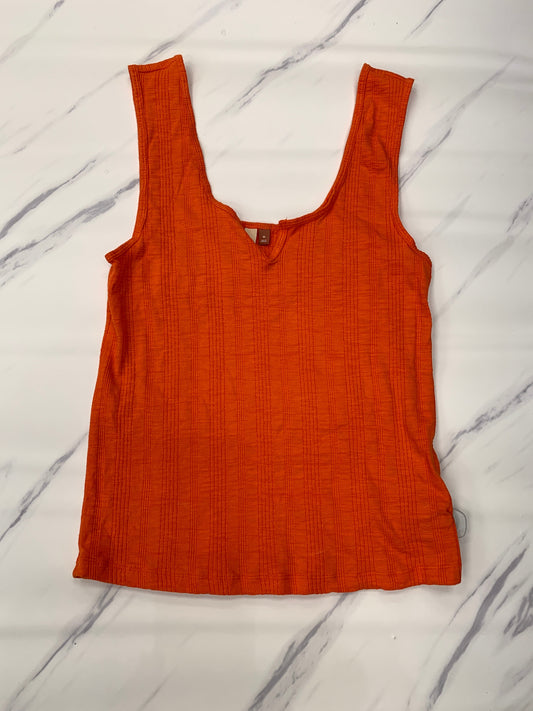 Top Sleeveless By Pilcro In Orange, Size: M