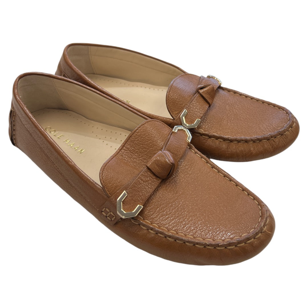 Shoes Flats By Cole-haan In Brown, Size: 7.5