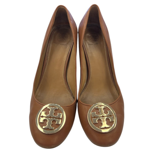 Shoes Designer By Tory Burch In Brown, Size: 7.5