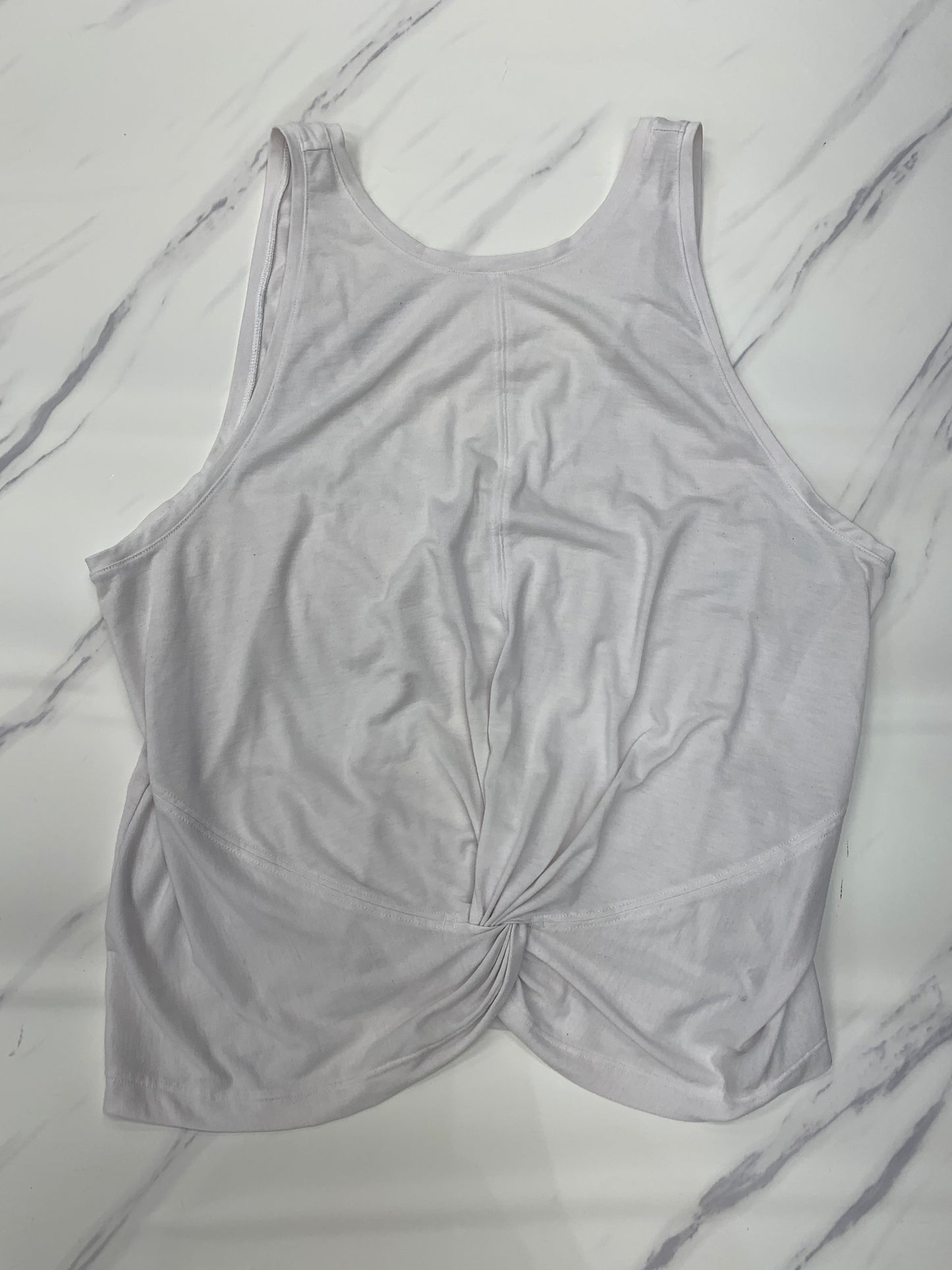 Athletic Tank Top By Athleta In White, Size: Xl