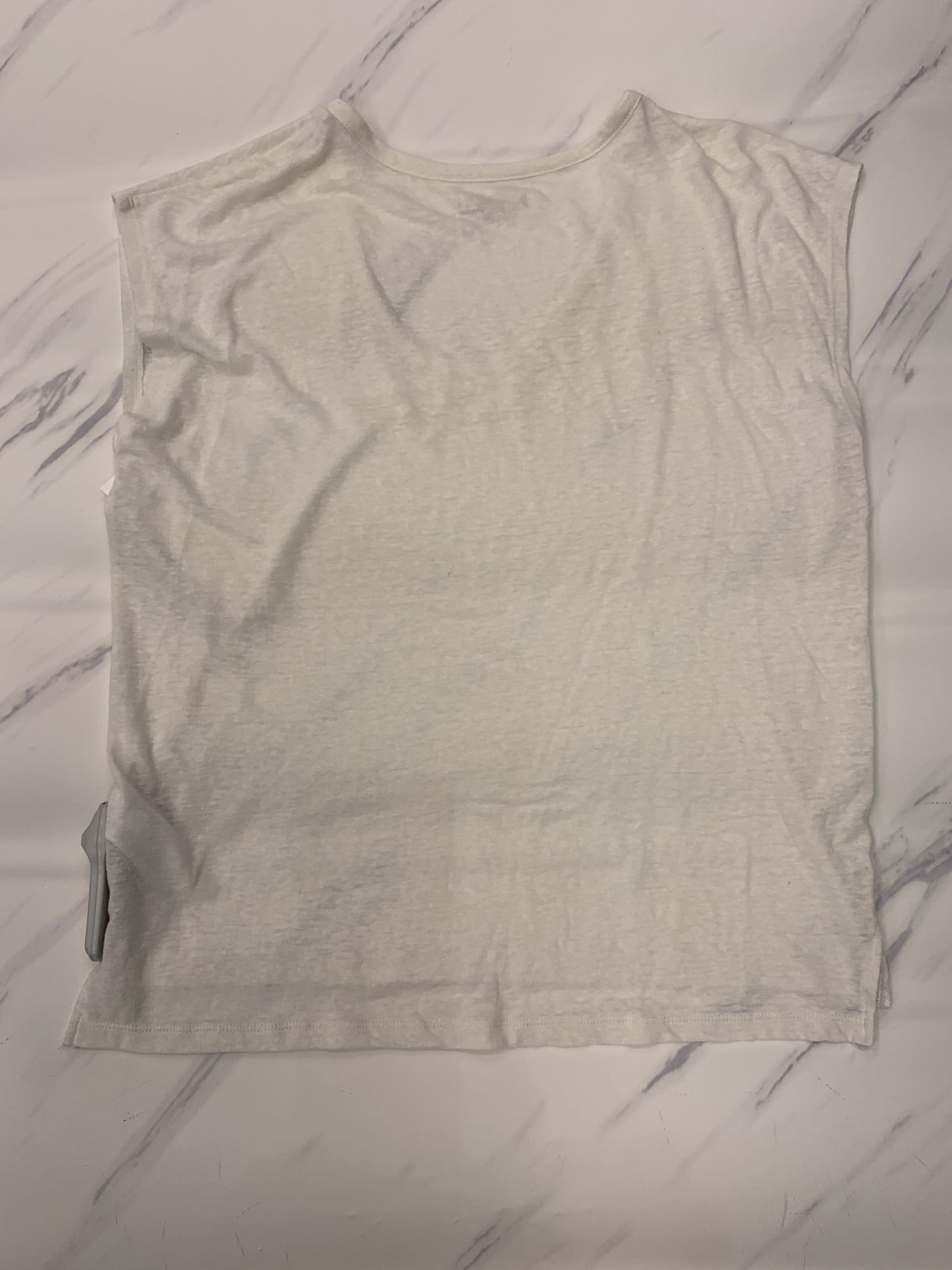 Top Short Sleeve By Madewell In White, Size: S