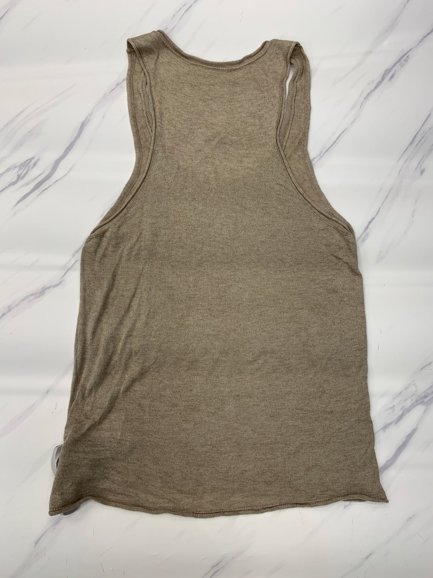 Top Sleeveless By Anthropologie In Brown, Size: M