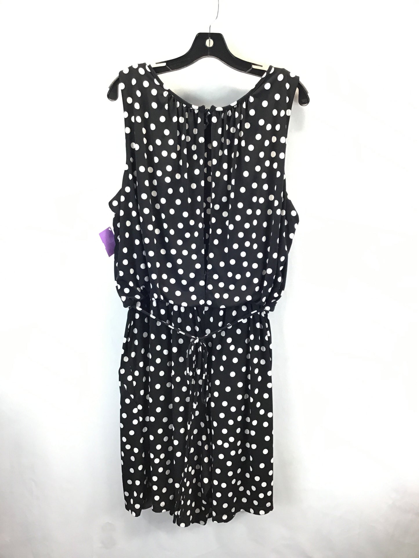 Dress Casual Short By London Times In Polkadot Pattern, Size: 20