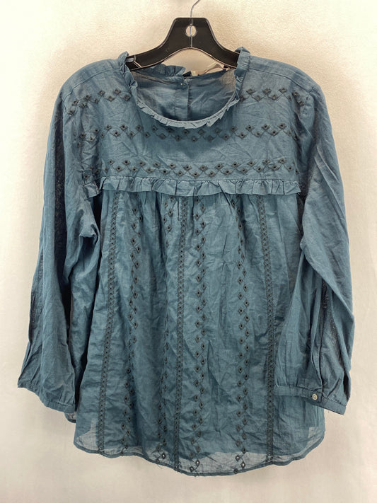 Top Long Sleeve By Loft  Size: L